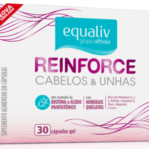 Reinforce Cabelos & Unhas Equaliv 30 cápsulas